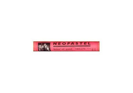 Set of 3 Caran d’Ache Neopastel Raspberry Red oil pastels, featuring vibrant color, soft texture, and versatile applications.