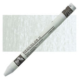 Caran d'Ache Neocolor II Silver Grey crayons in a pack of 10, ideal for artists with high pigment and blending versatility.