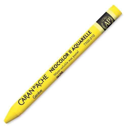 Crayon - Caran D’ache Neocolor Ii Yellow - Pack of 10