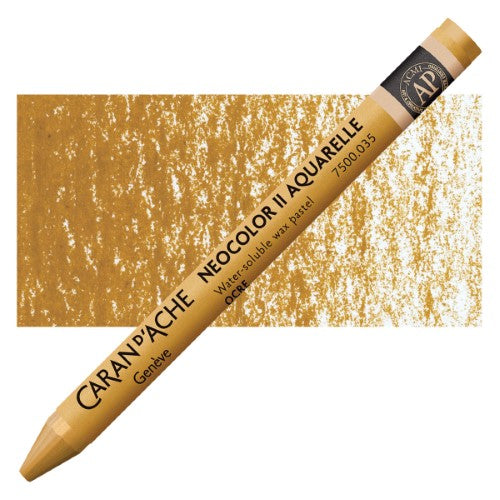 Crayon - Caran D’ache Neocolor Ii Ochre - Pack of 10