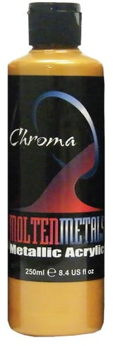 CHROMA MOLTEN METALS 250ML XANADU GOLD