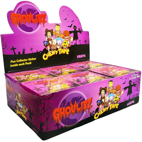 Ghouliez Chewy Tape Grape 85g ( 12 Pack )