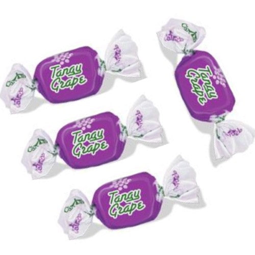 Carousel Tangy Grape Chews in a 2kg bag, offering vibrant, chewy grape flavor for sweet cravings and festive occasions.