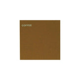 Pack of 25 Canford Paper Coffee sheets in vibrant matte colors, ideal for creative projects, crafts, and presentations.