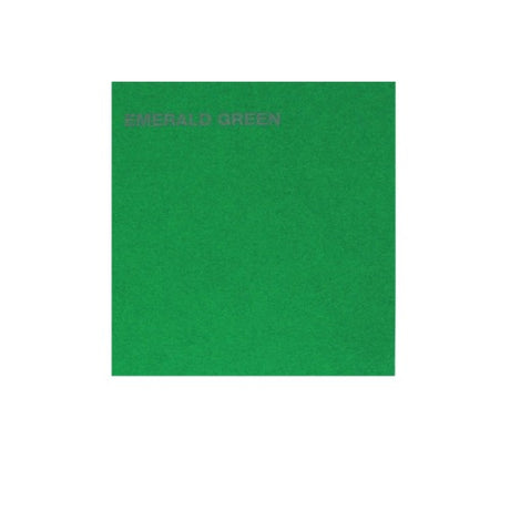 Pack of 25 vibrant emerald paper sheets, ideal for artistic projects with a matte finish and dimensions of 780x520mm.