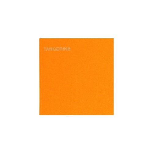 Vibrant tangerine paper pack for crafting, ideal for presentations, art projects, and creating 3D artwork.