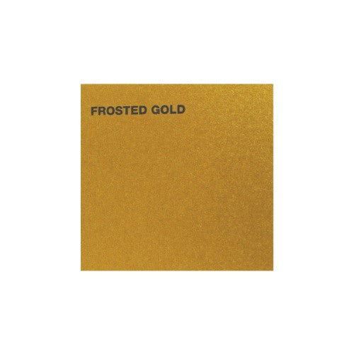 Premium Canford A1 Frosted Gold paper pack (25 sheets) for creative projects, featuring a luxurious matte finish.