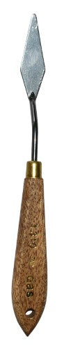 Das 1310 Painting Knife: versatile spring steel blade with cranked handle for precision and comfort in painting techniques.