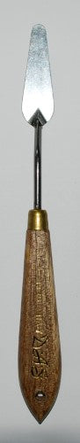 Das 1326 Painting Knife with cranked handle and flexible spring steel blade, ideal for mixing and applying paint.
