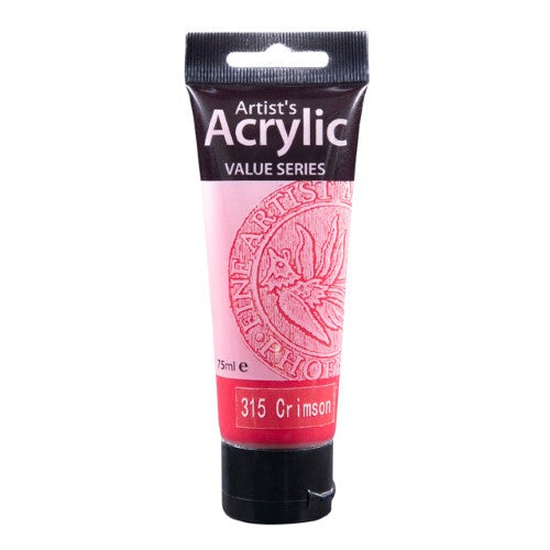 Acrylic Paint - Phoenix Acrylic 75ml Crimson Red(315)