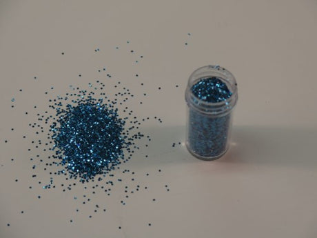 Vibrant 1kg baby blue glitter for arts and crafts, ideal for shimmering decorations and DIY projects.