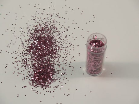 Pink Das Glitter 1kg, perfect for arts and crafts, adds vibrant shimmer to projects and enhances creative designs.