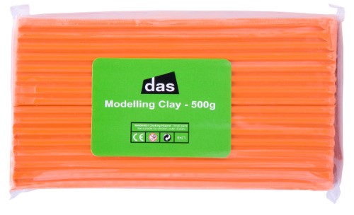Das Modelling Clay 500g Orange