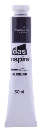 Artist Oil Paint - Das Inspire Oil 50ml Prussian Blue