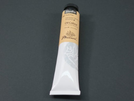 Vibrant 50ml tube of Phoenix Oil Flesh paint, ideal for creating lifelike portraits and versatile artistic projects.