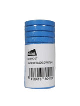 Das Tempera Blocks S0 Cyan: vibrant cyan pigment blocks for smooth application, ideal for art and education without cracking.