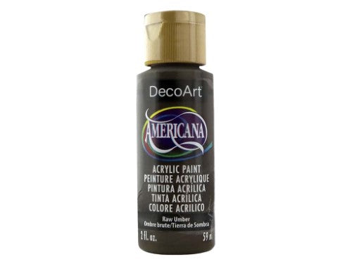 Acrylic Paint - Americana Acrylic 2oz Raw Umber