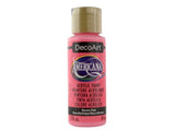 Vibrant 2oz Electric Pink acrylic paint for artists; ideal for wood, canvas, and crafts with superior coverage and quick-drying formula.