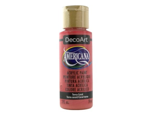 Acrylic Paint - Americana Acrylic 2oz Terra Coral