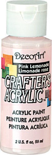 Acrylic Paint - Crafters Acrylic 2oz Pink Lemonade