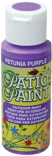Acrylic Paint - Patio Paint 2oz Petunia Purple