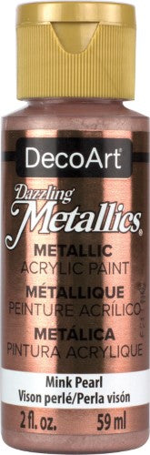 Acrylic Paint - Dazzling Metallics 2oz Mink Pearl