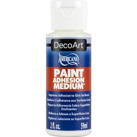 Decoart 2oz Candle Painting Medium for flawless acrylic paint application on slick surfaces like metal, glass, and wax.