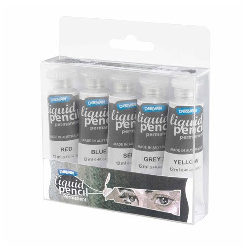 DERIVAN LIQUID PENCIL SET 5x12ml PERM