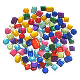 Small colored rhinestones (200gm) for DIY projects, scrapbooking, and crafting, perfect for adding sparkle to any creation.