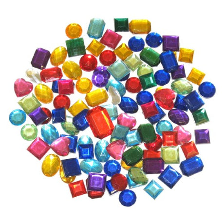 Small colored rhinestones (200gm) for DIY projects, scrapbooking, and crafting, perfect for adding sparkle to any creation.