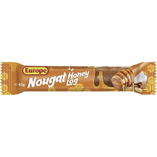 Europe Nougat Honey Log 40g ( 35 Pack )