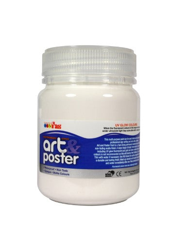 Poster Paint - Fas A&P 250ml White