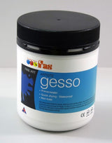 Artist Primer - Fas Gesso Primer 500ml ensuring smooth, fast-drying, waterproof surface for oils and acrylics on canvas, linen, or board.