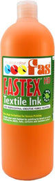 Heat Set Ink - Fas Textile Ink 1 Ltr Fluo Orange