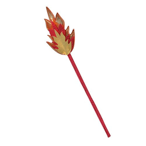 Fancy Dress Dragon Red Wand featuring an intricate design, perfect for themed parties, cosplay, and imaginative dress-up play.