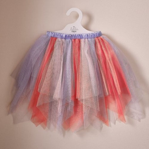 Colorful butterfly tutu for 3-5 years, featuring soft tulle layers and adjustable waistband for magical dress-up fun.