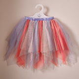 Colorful butterfly tutu for 3-5 years, featuring soft tulle layers and adjustable waistband for magical dress-up fun.