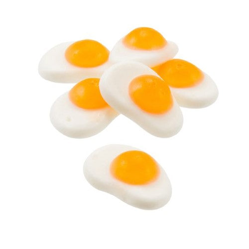 Colorful 2kg bag of Damel Fried Eggs, egg-shaped candies, perfect for satisfying sweet cravings.