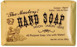 Masters Hand Soap 4.5oz: premium brush cleaner that gently removes paints and stains while conditioning hands.