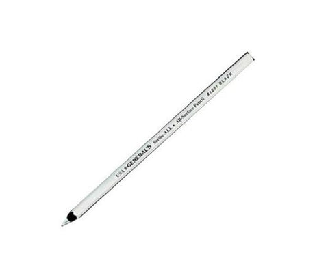 Scribe-All All Surface Pencil in White, a versatile grease pencil for writing on various surfaces, easily erasable and vibrant.