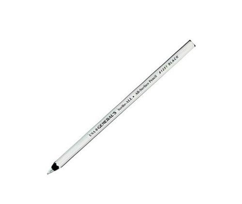 Scribe-All All Surface Pencil in White, a versatile grease pencil for writing on various surfaces, easily erasable and vibrant.