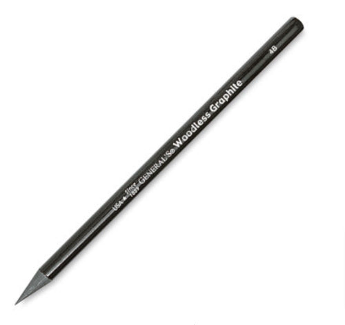 Woodless graphite pencil 4B for artists, offering smooth shading, precise detailing, and a clean, mess-free drawing experience.