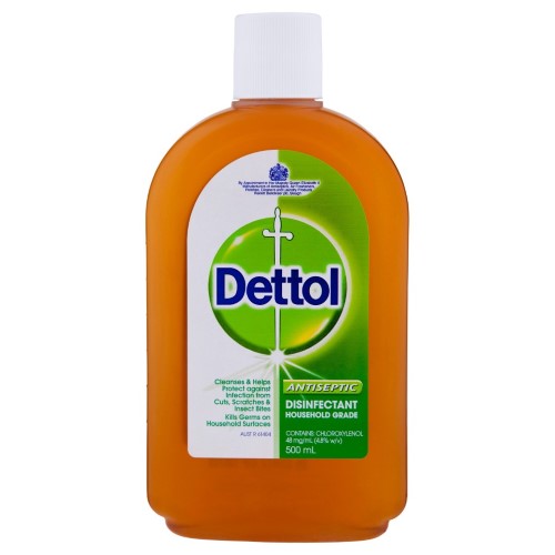 Dettol Antiseptic Liquid 245ml, a powerful germ-killing solution for hygiene, first aid, and surface cleaning.