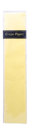 Crepe Paper Yellow (50cm X 2m)