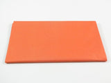 Vibrant orange tissue paper pack of 10 sheets, ideal for crafting, gift-wrapping, and adding color to decorations.