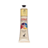 Acrylic paint in warm white, featuring a velvet matte finish and water-resistant formula for versatile artistic applications.