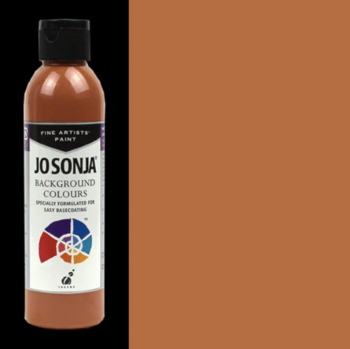 Acrylic paint in Chestnut shade, 250ml, ideal for vibrant one-coat coverage on various surfaces for all skill levels.