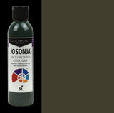 Jo Sonja's Forest Green acrylic paint in 250ml, highly pigmented, non-toxic, ideal for diverse surfaces and easy application.