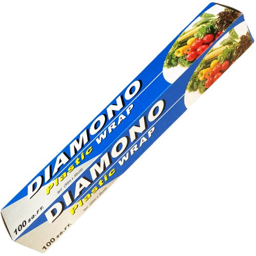 High-quality 30m x 30cm Plastic Wrap in a 6 Pack for preserving food freshness and preventing spills.