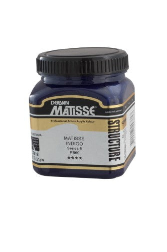 Acrylic Paint - Matisse Str 250ml Matisse Indigo S6